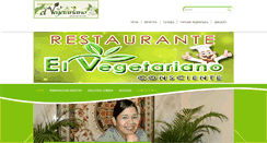 Desktop Screenshot of elvegetarianoconsciente.com